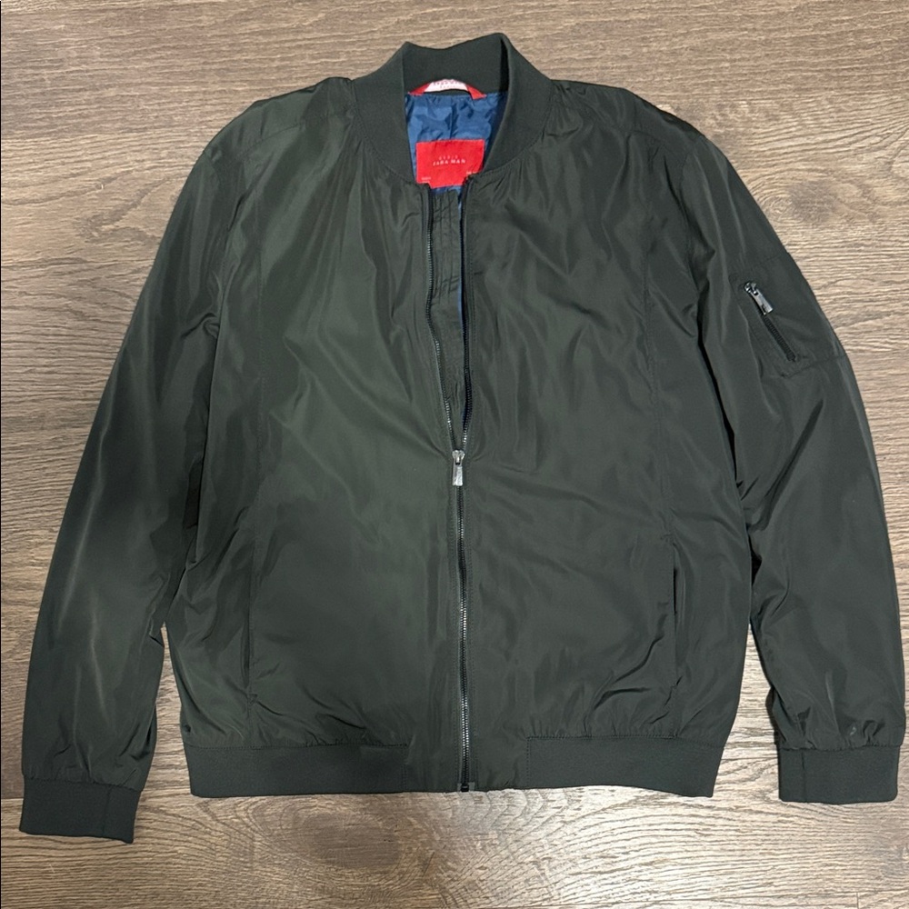 BRAND NEW ZARA MENS BOMBER JACKET